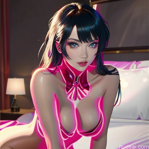 related ai porn images free for Neon Lights Clothes: Purple Nude Raiden Shogun: Genshin Impact Cosplayers 18