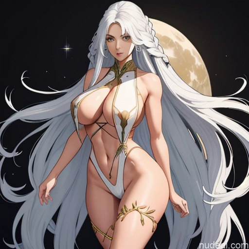 related ai porn images free for Busty Huge Boobs Perfect Boobs Beautiful Big Hips Long Legs Perfect Body Tall Long Hair Dark Skin White Hair Elf Revealing Clothes Of Cerestia Of Life (Last Origin)