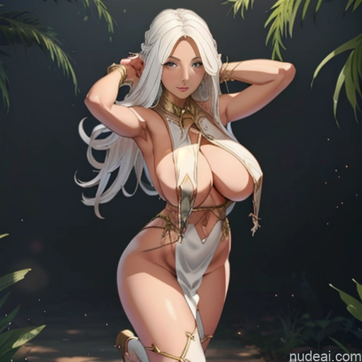 related ai porn images free for Busty Huge Boobs Perfect Boobs Beautiful Big Hips Long Legs Perfect Body Tall Dark Skin White Hair Elf Outfit/Elf Bikini Elf Revealing Clothes Of Cerestia Of Life (Last Origin)