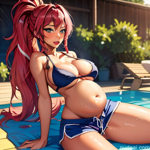 related ai porn images free for Dark Skin 18 Pink Hair Shirt Busty Long Hair Perfect Boobs Soft Anime Party Transparent Dolphin Shorts Black Ahegao Tanned Skin Belly Inflation, Cuminflation, Overeating