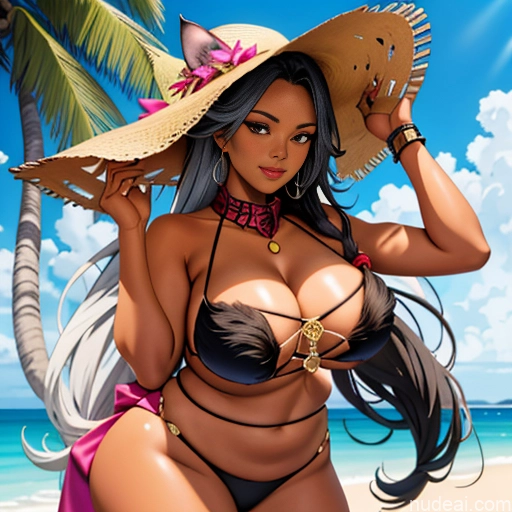 related ai porn images free for Dark Skin 18 Pink Hair Shirt Busty Long Hair Perfect Boobs Black Ahegao Tanned Skin African Chubby Big Hips Dangerous Beast Cosplay Detailed
