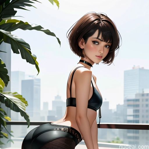 related ai porn images free for One Skinny Anime Small Tits Big Ass Short Short Hair 18 Brunette Pixie White Choker Dress Undressing Another