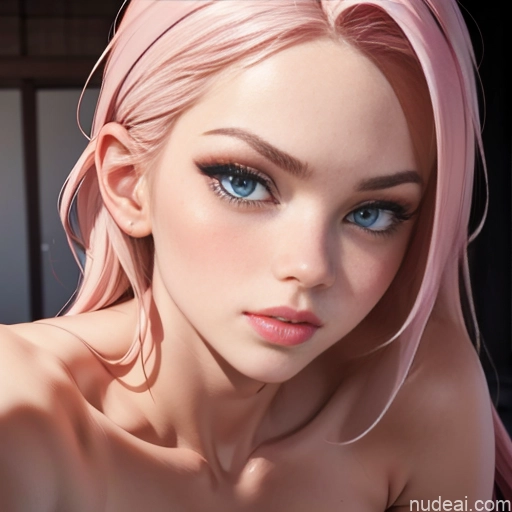 related ai porn images free for Busty Skinny Abs Tall Long Legs Beautiful Perfect Boobs 18 Pouting Lips Sexy Face Pink Hair Scandinavian Nude Detailed Lipstick Tanned Skin Several Bending Over
